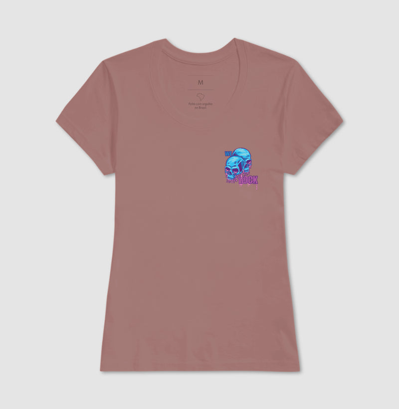 camiseta werock melting feminina