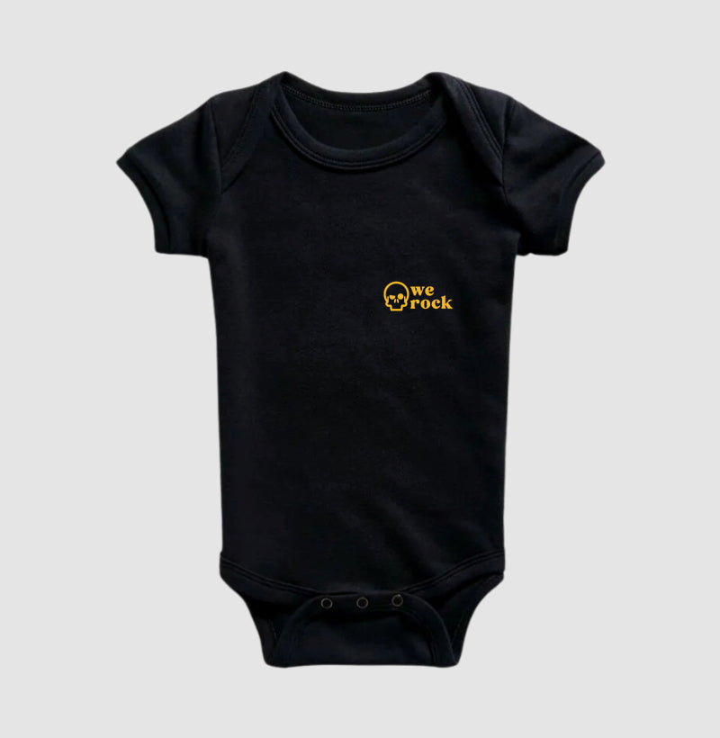 body infantil werock skull gold