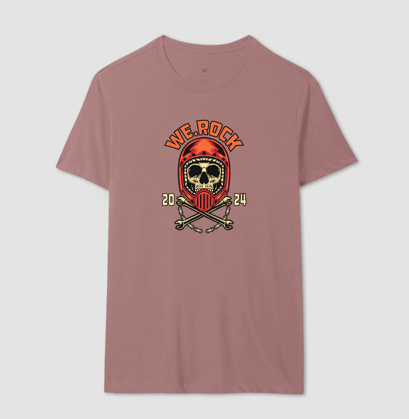 camiseta werock motorcycle tool masculina