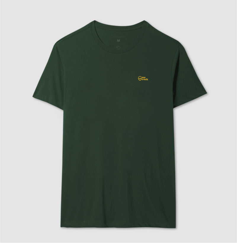 camiseta werock skull gold masculina
