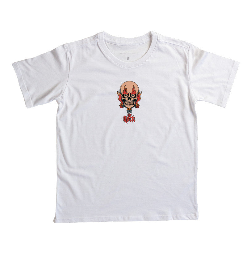 camiseta infantil werock dados