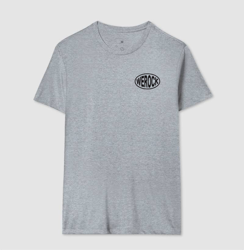 camiseta werock oval masculina