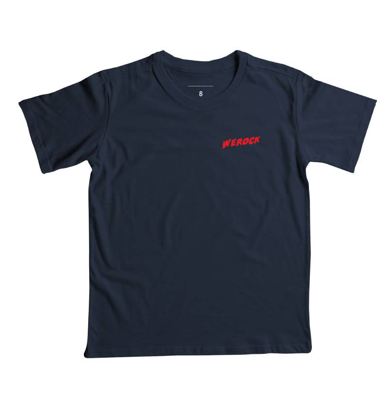 camiseta infantil werock logo move