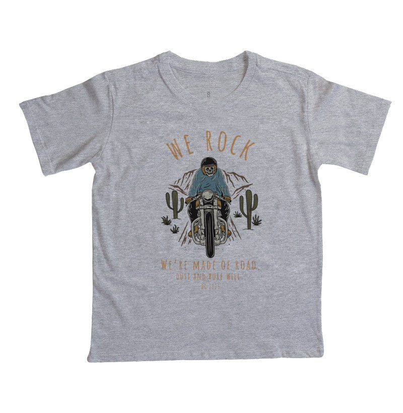 camiseta infantil werock road