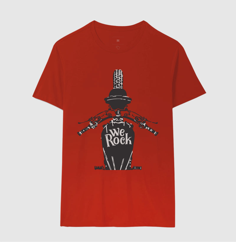 camiseta werock motorcycle driving masculina