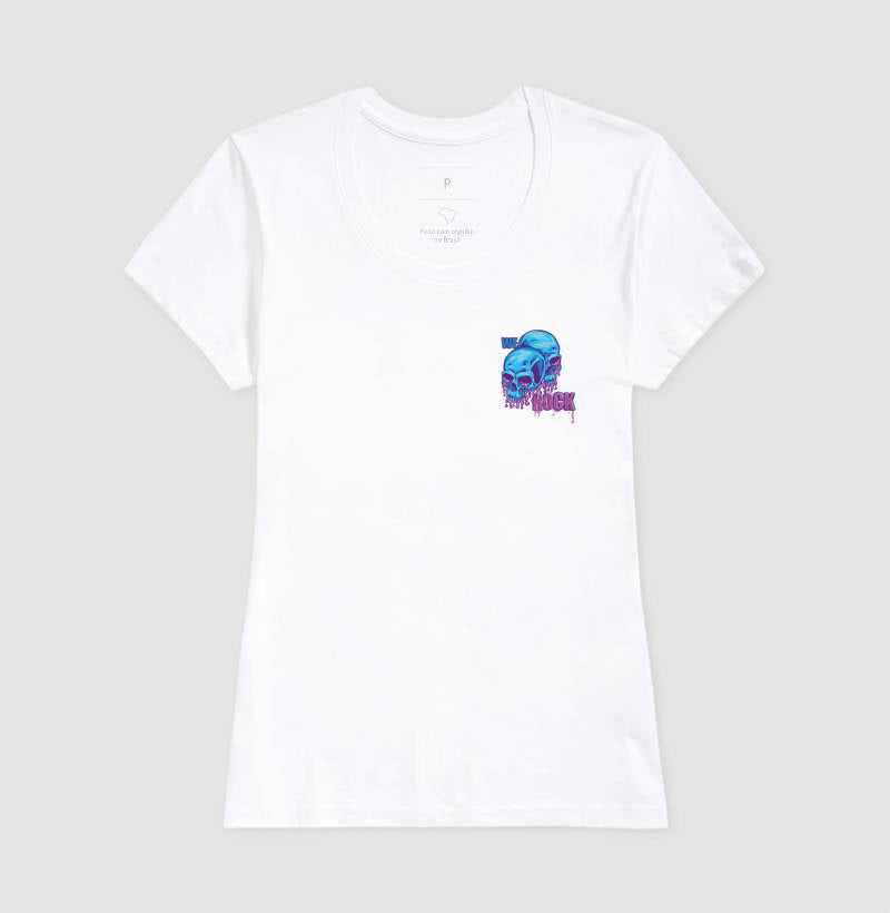camiseta werock melting feminina