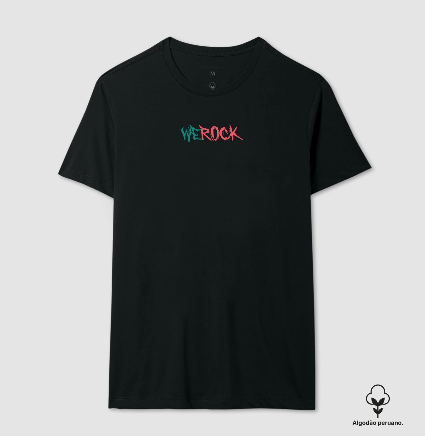 camiseta algodão peruano werock patrickdays masculina