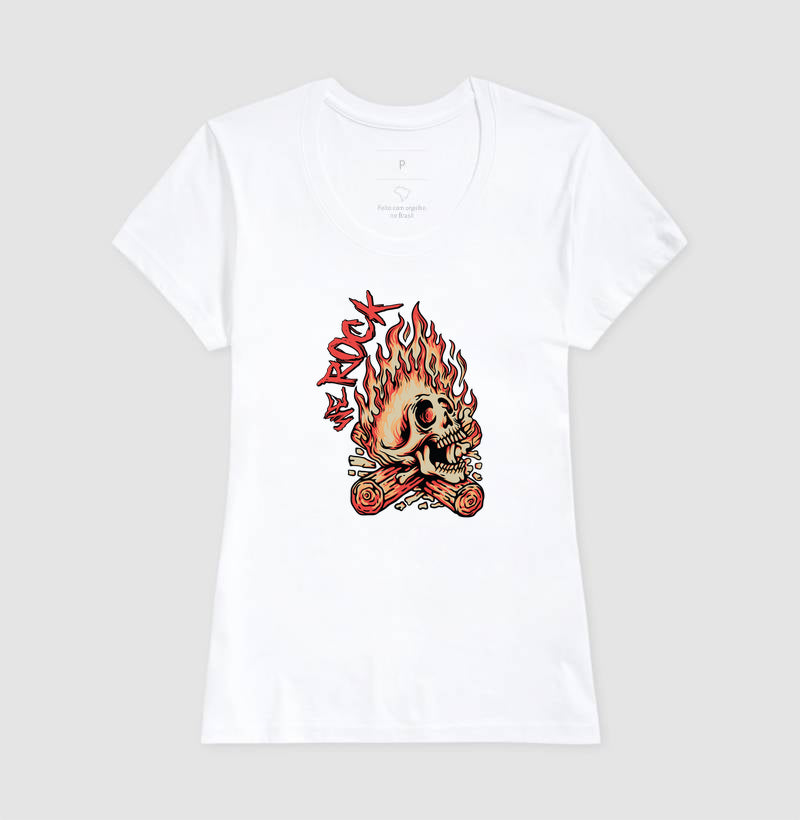 camiseta werock bonfire feminina