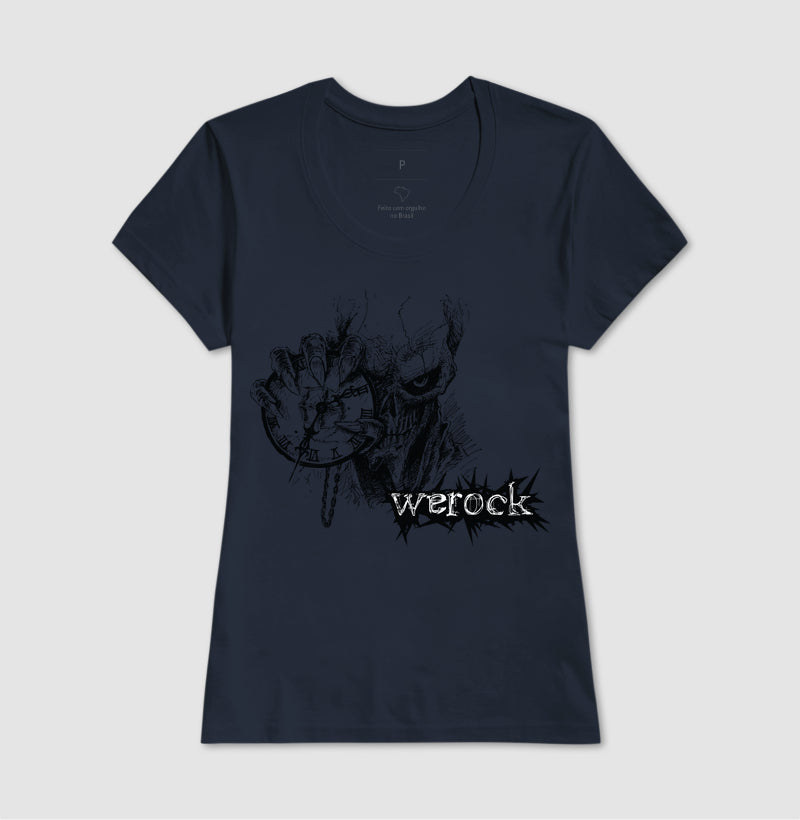 camiseta werock time feminina