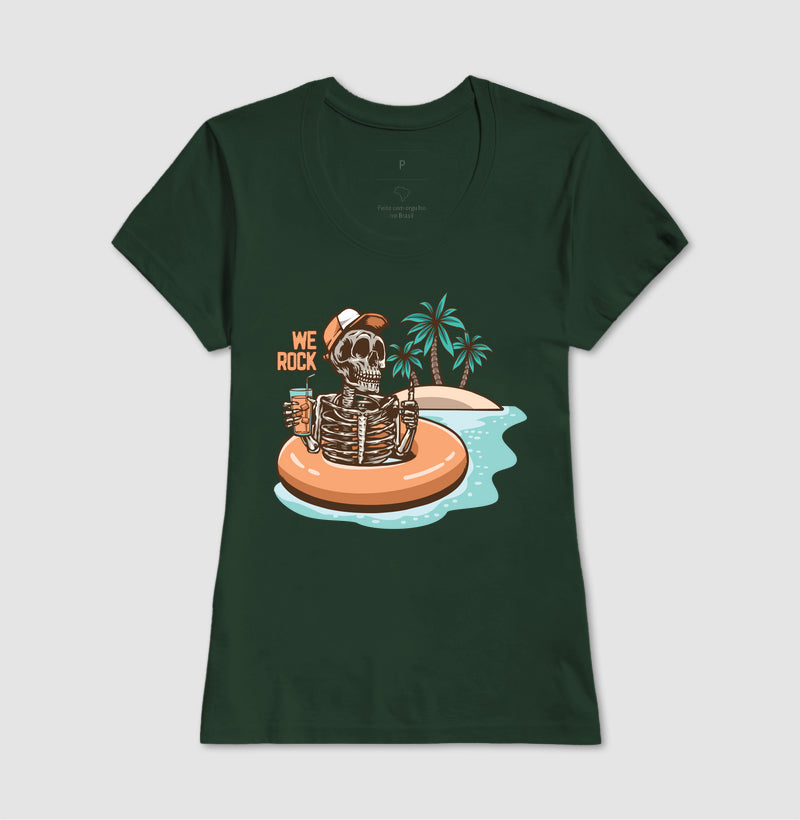 camiseta werock beach feminina