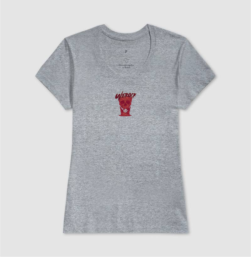 camiseta werock cups feminina