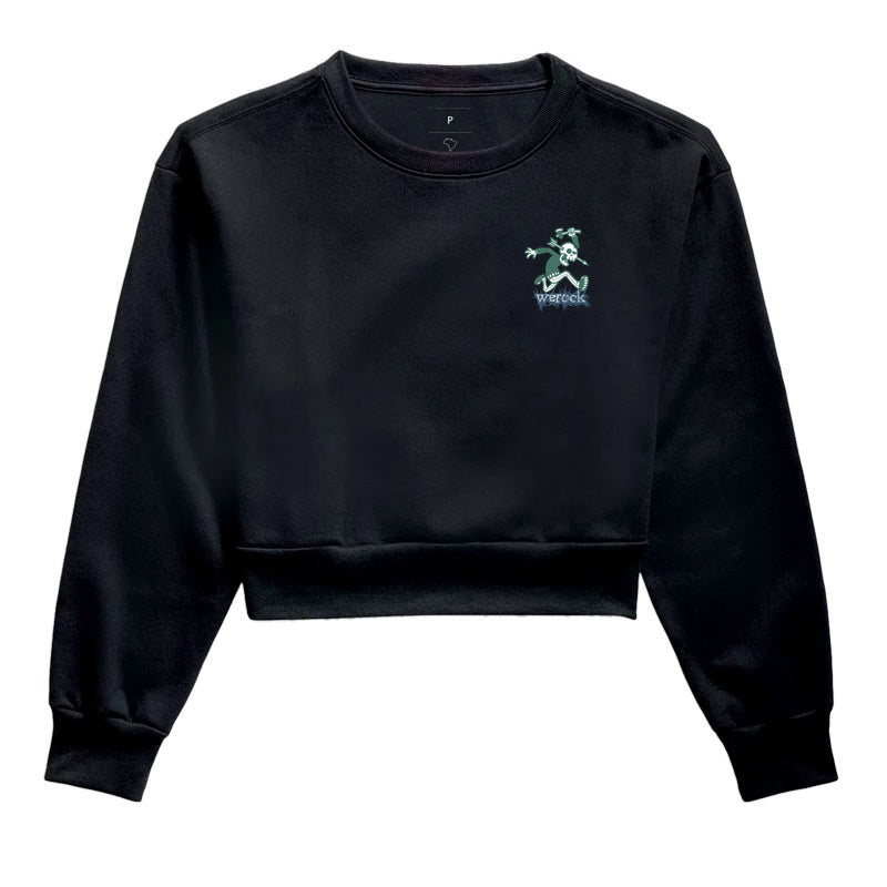cropped moletom werock indian