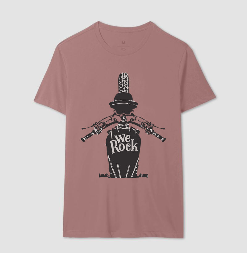 camiseta werock motorcycle driving masculina