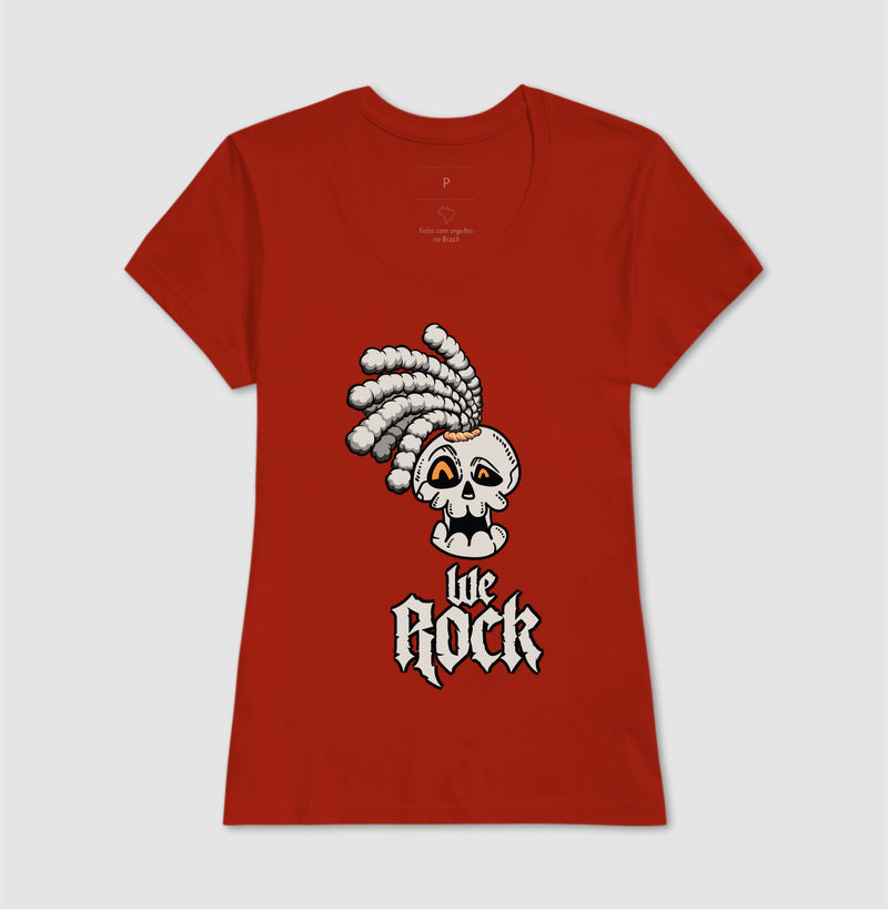 camiseta werock dread full feminina