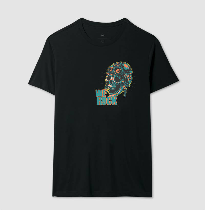 camiseta werock motorcycle crazy masculina