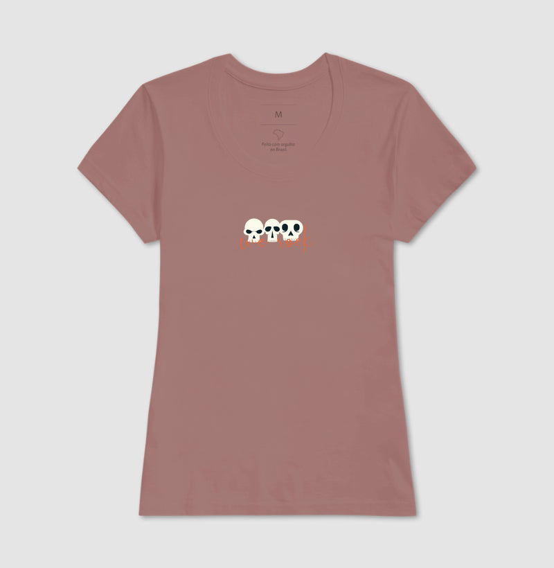 camiseta werock Hskulls feminina