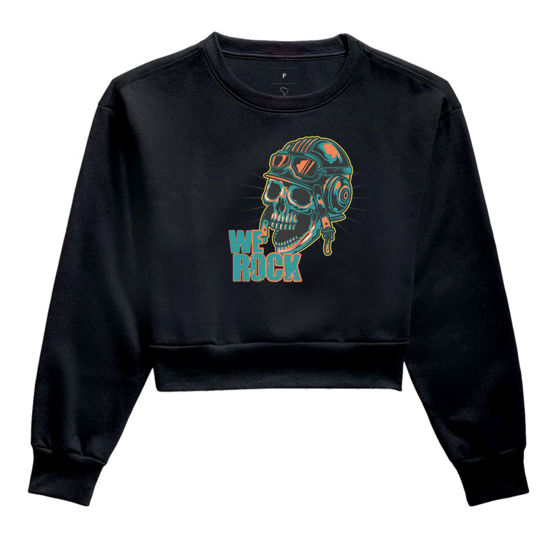cropped moletom werock motorcycle crazy
