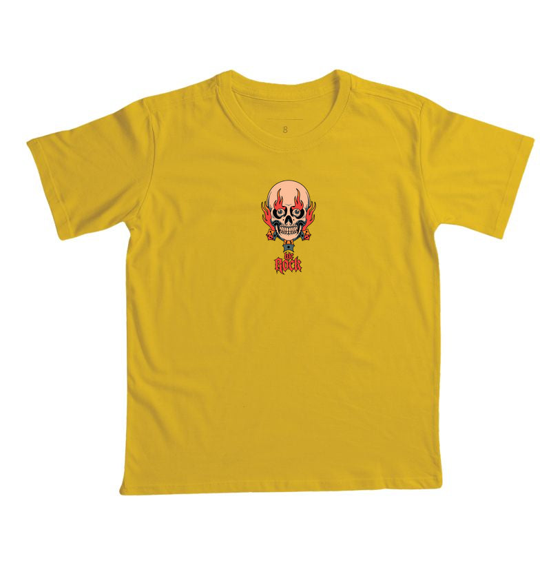 camiseta infantil werock dados