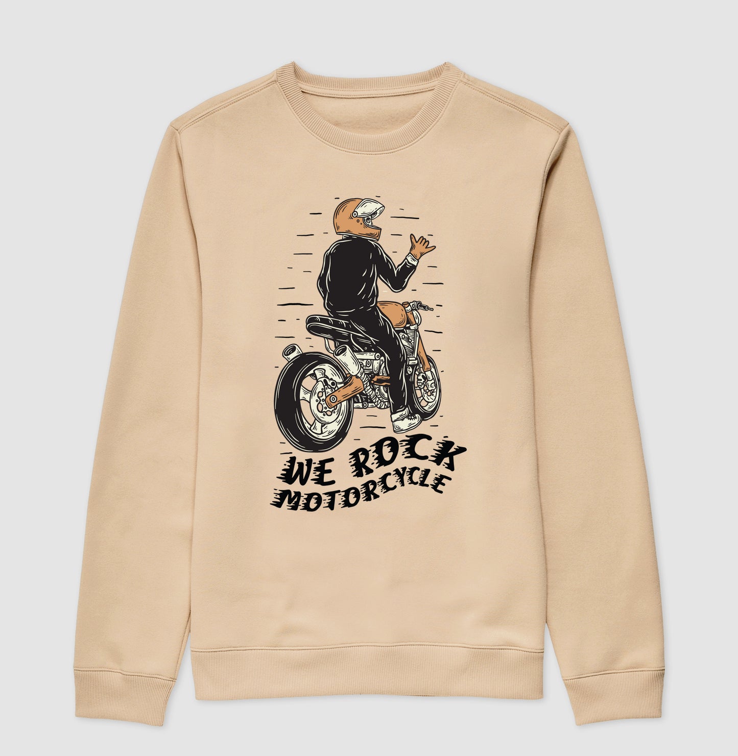 suéter werock motorcycle hang loose