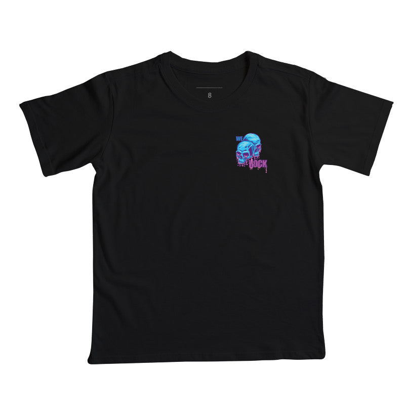 camiseta infantil werock melting