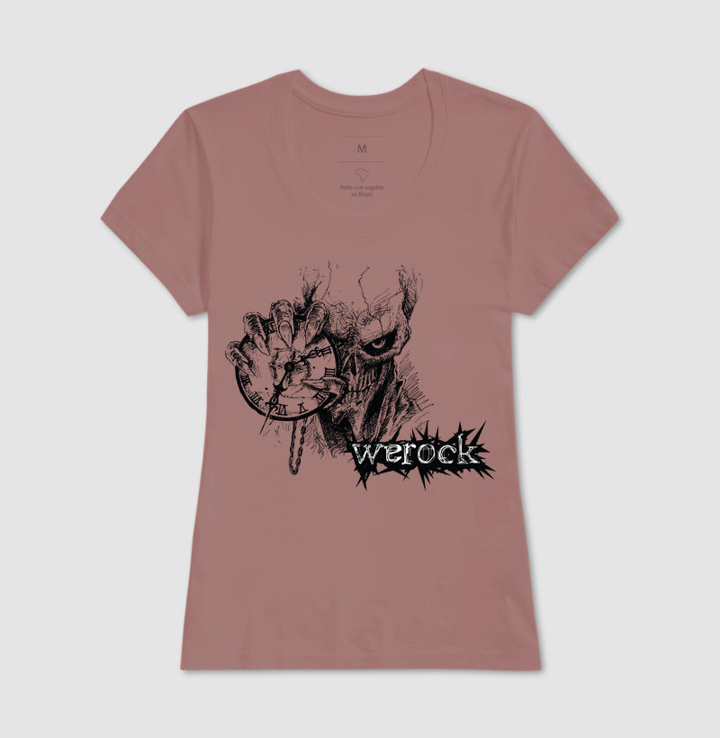 camiseta werock time feminina