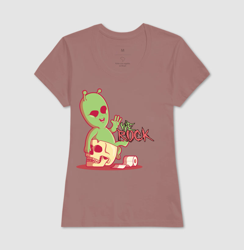 camiseta werock et feminina