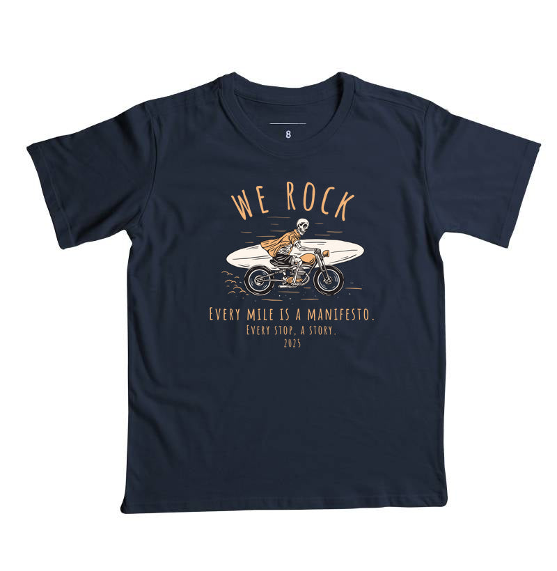 camiseta infantil werock manifesto