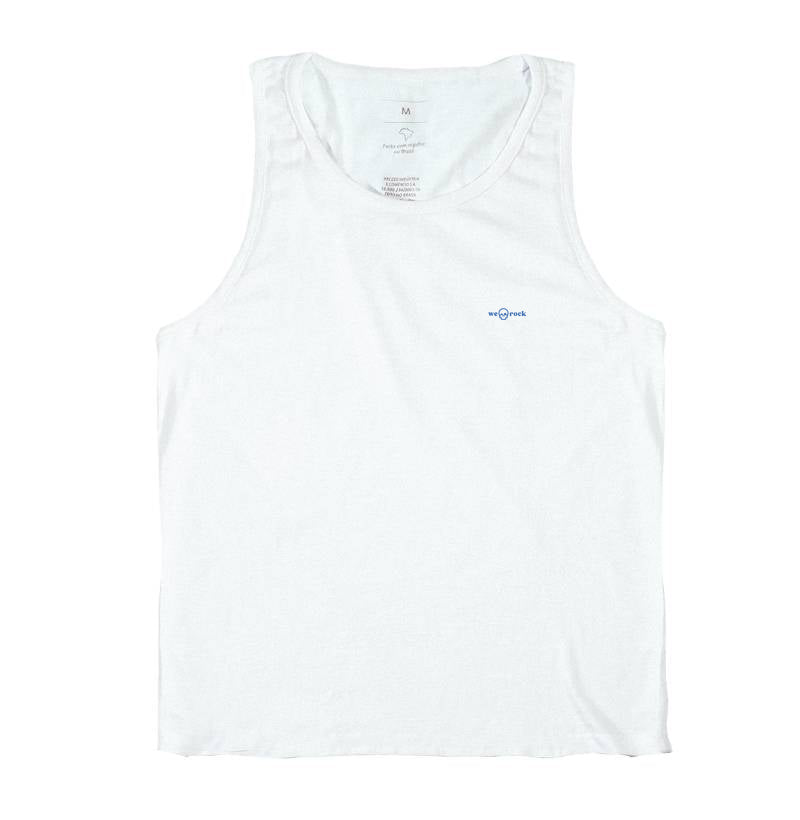 regata basic werock logo blue feminina