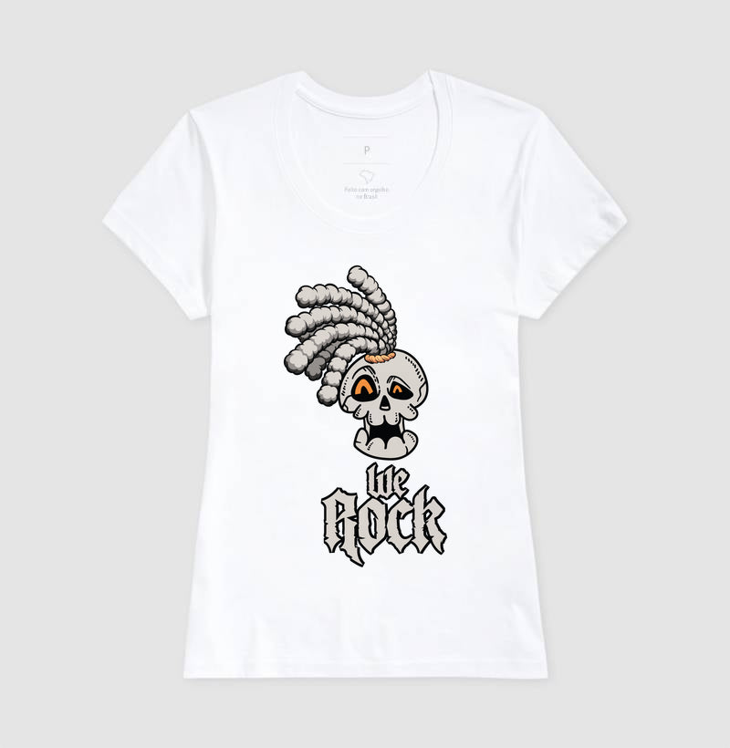 camiseta werock dread full feminina