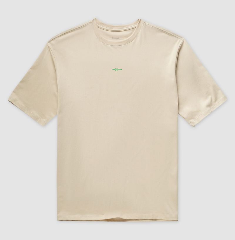 oversized basic werock logo green