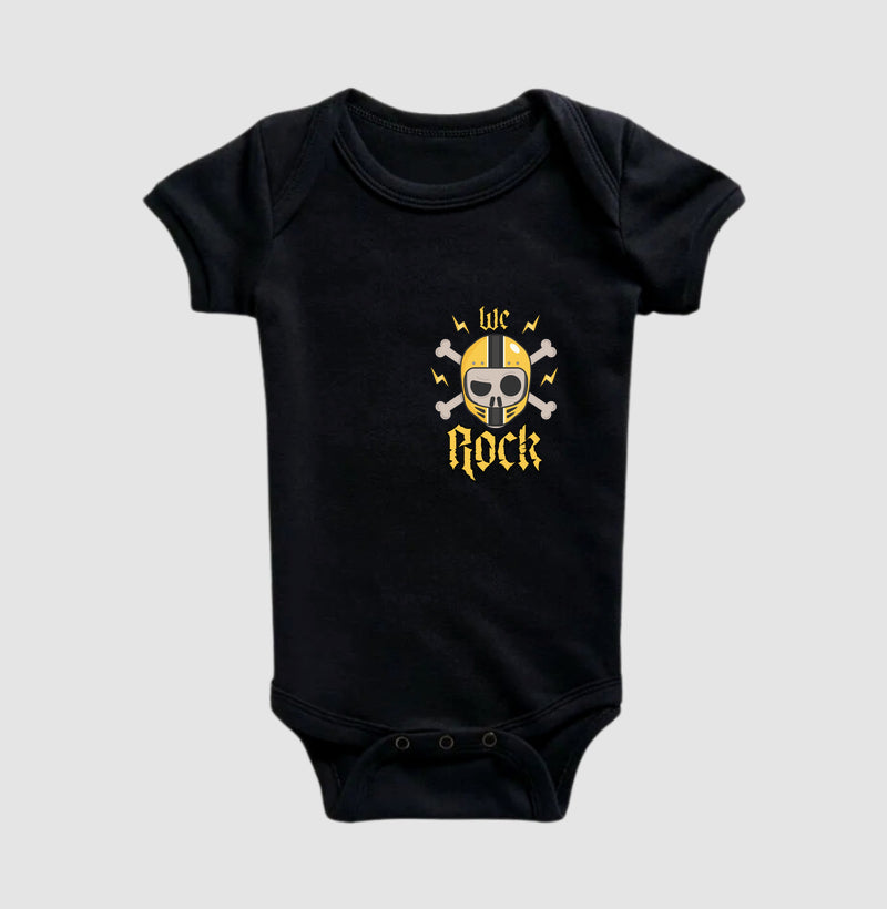 body infantil werock motorcycle skull