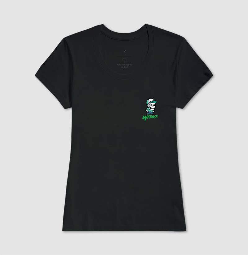 camiseta werock angry feminina