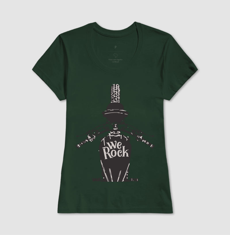 camiseta werock motorcycle driving feminina