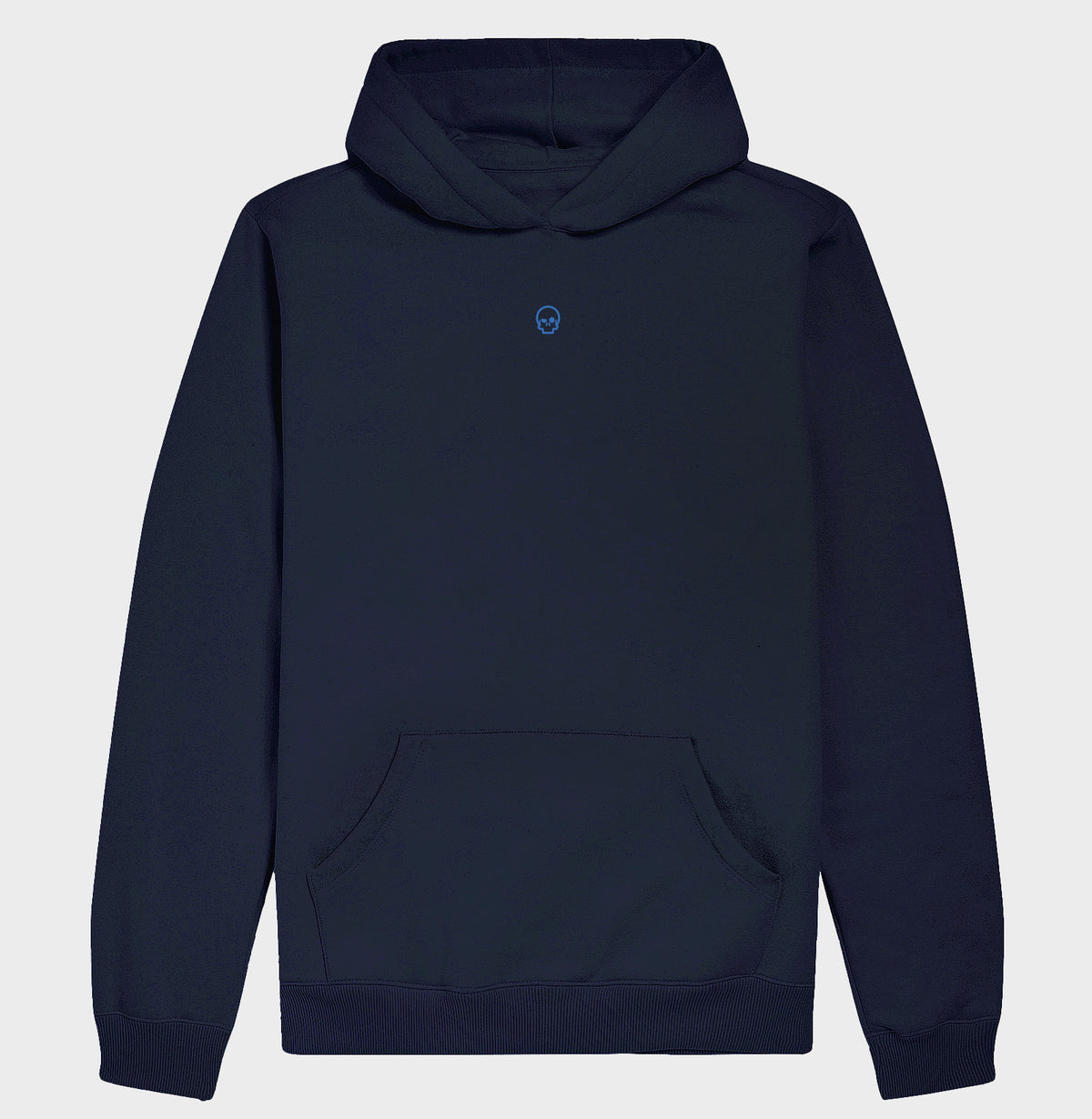 moletom werock skull logo blue