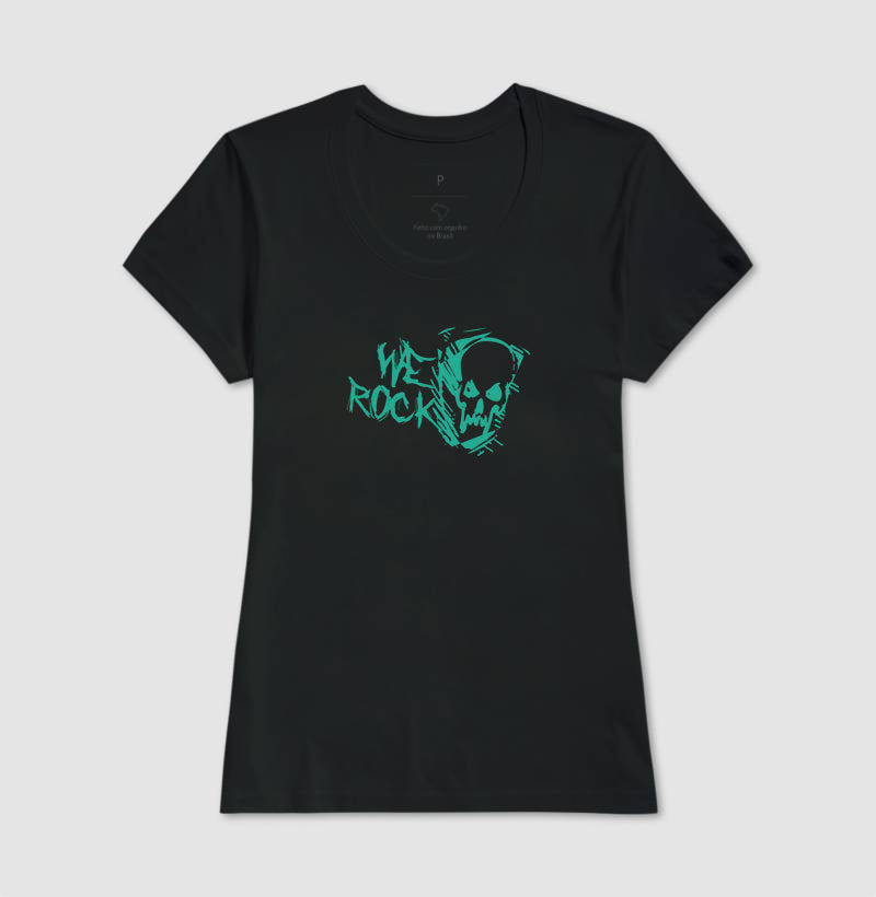 camiseta werock ghost feminina