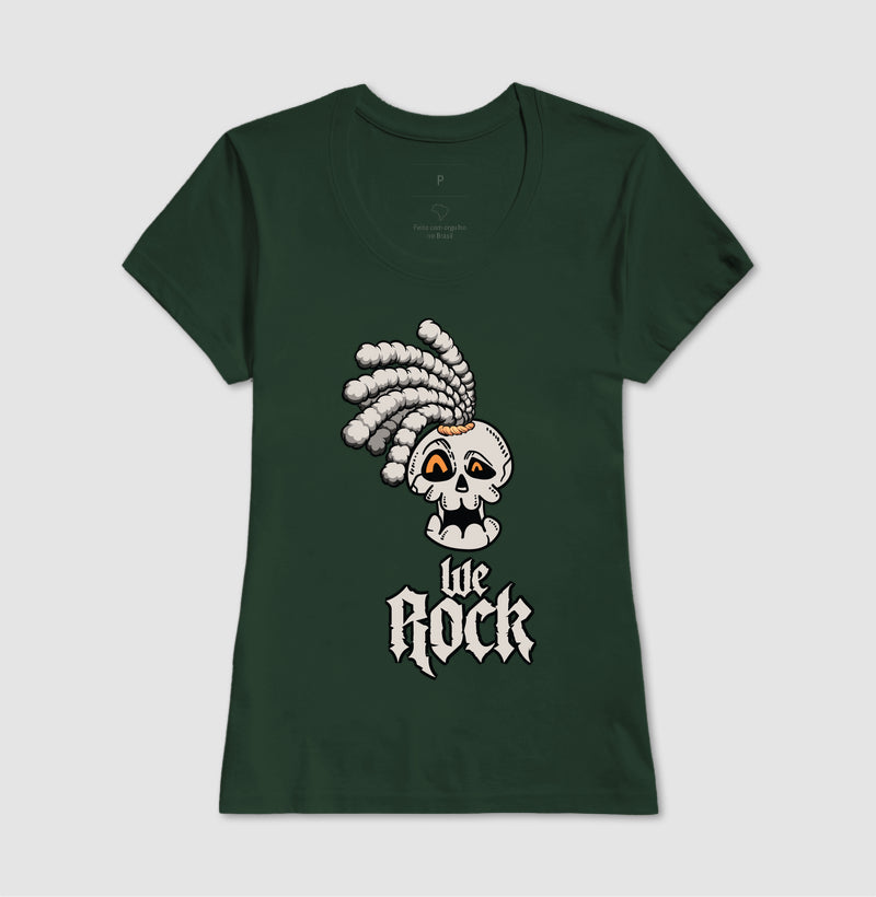 camiseta werock dread full feminina
