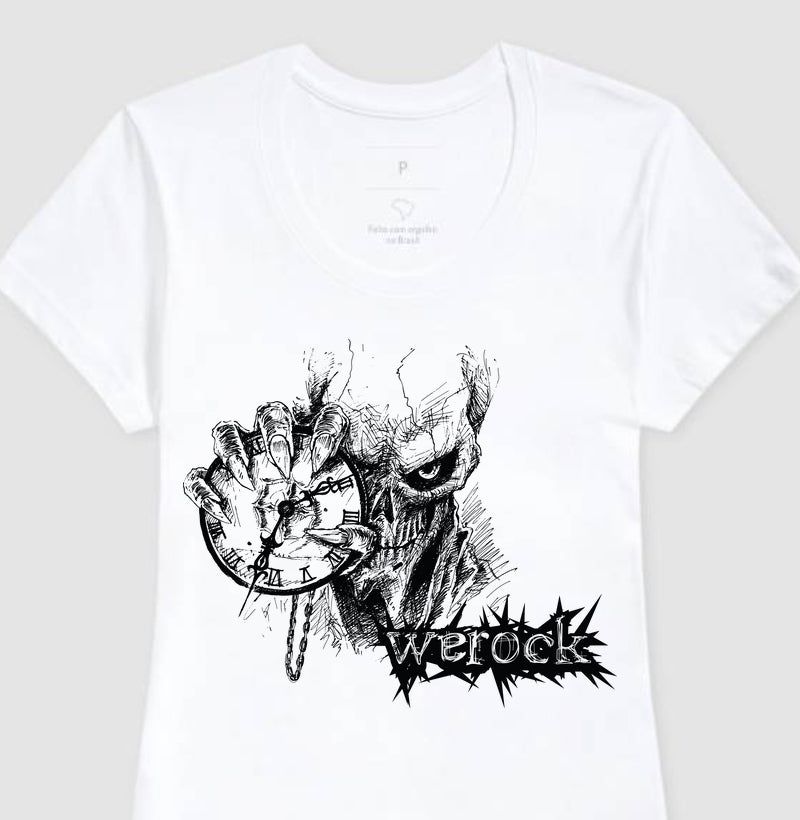 camiseta werock time feminina