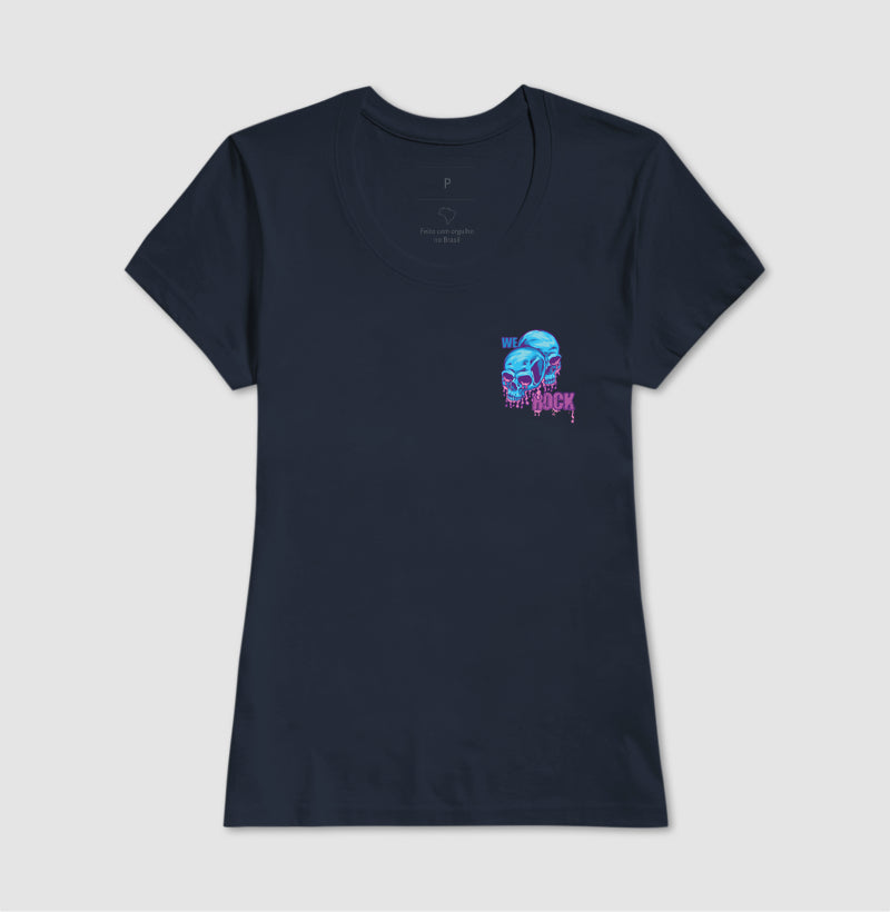 camiseta werock melting feminina