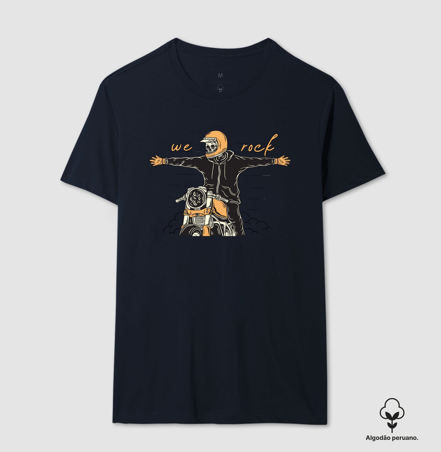 camiseta algodão peruano werock open arms masculina