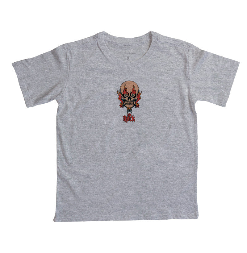 camiseta infantil werock dados