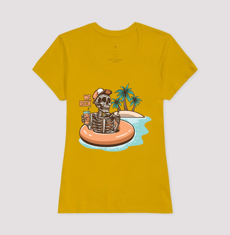 camiseta werock beach feminina