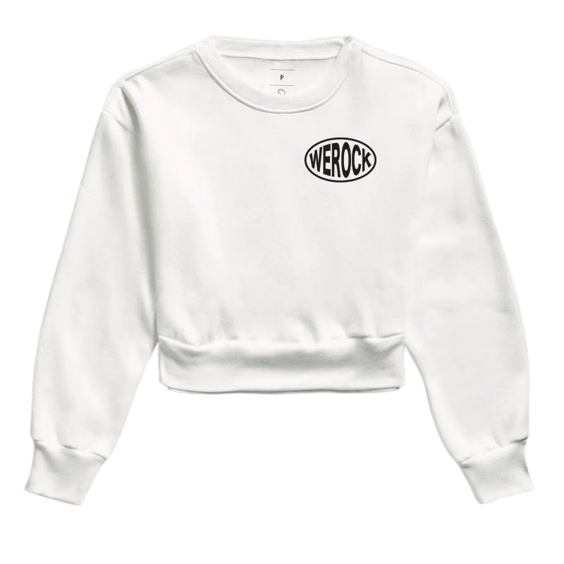 cropped moletom werock oval
