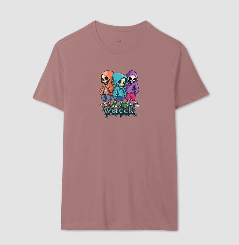 camiseta werock brothers masculina