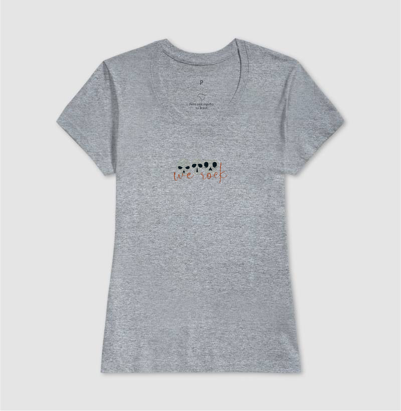 camiseta werock Hskulls feminina