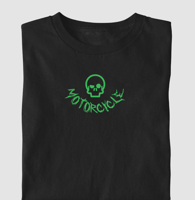 camiseta werock motorcycle logo masculina