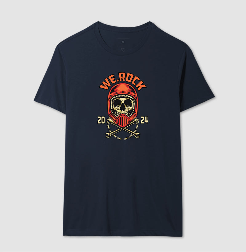 camiseta werock motorcycle tool masculina