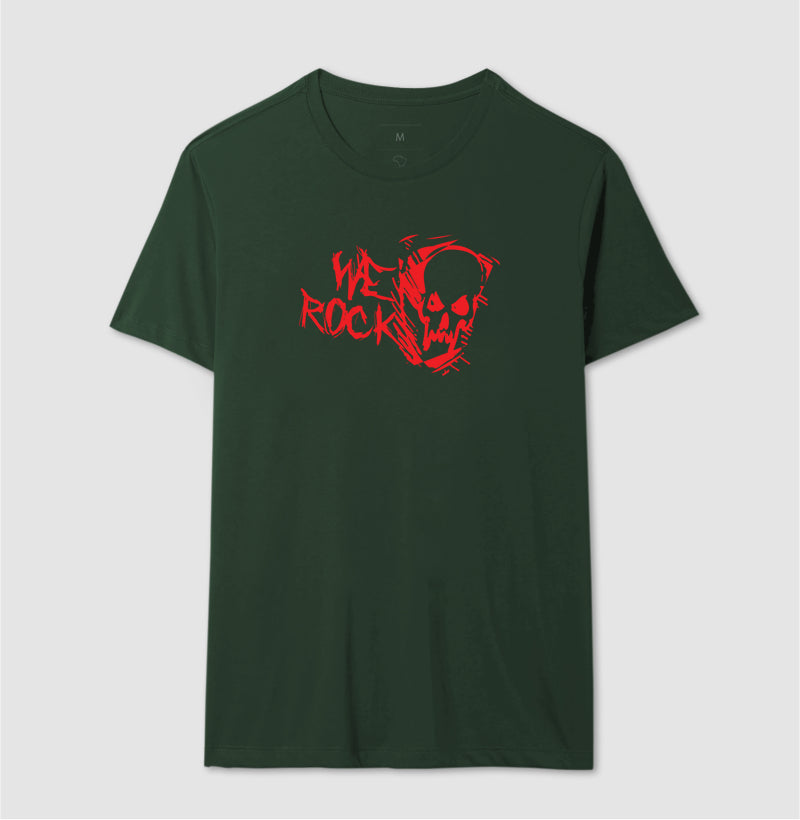 camiseta werock ghost red masculina