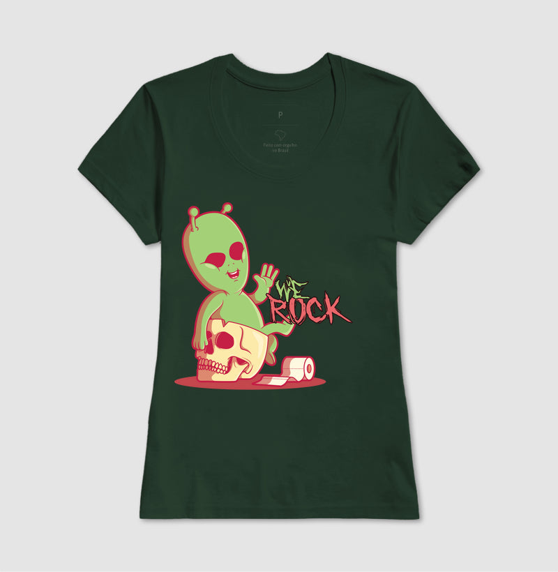 camiseta werock et feminina