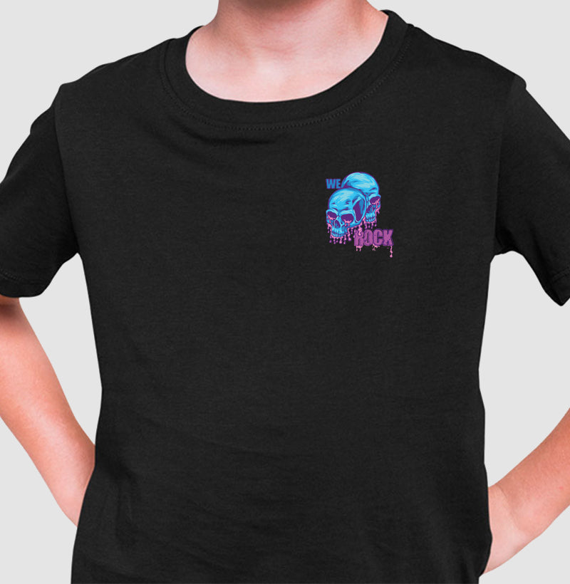 camiseta infantil werock melting