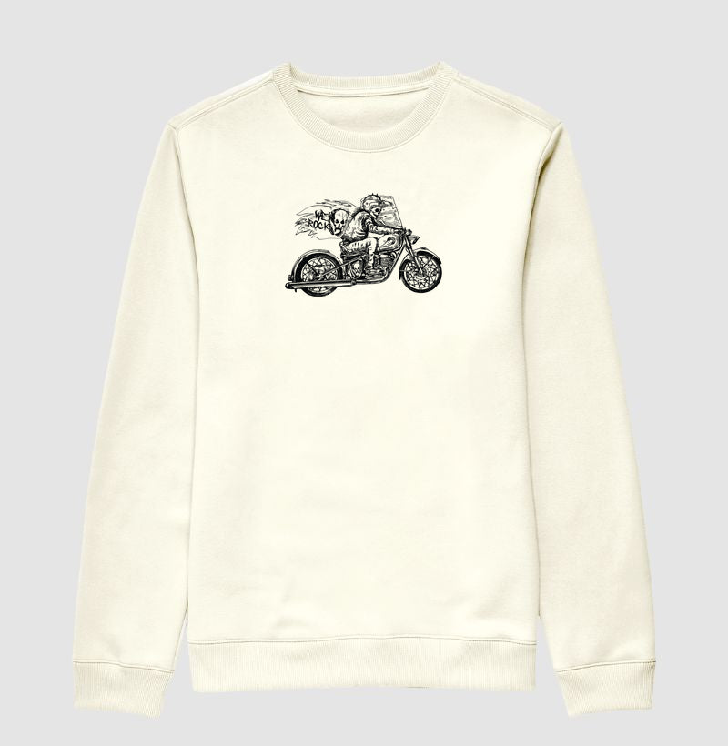 suéter werock motorcycle ghost